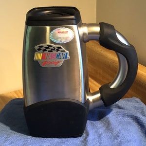 Nascar Racing Travel Mug Stainless Steel 20 ounce.